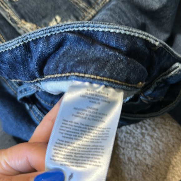 Silver Jeans Elyse Bootcut jeans W30 / L 33 Dark Wash Denim - Picture 7 of 7